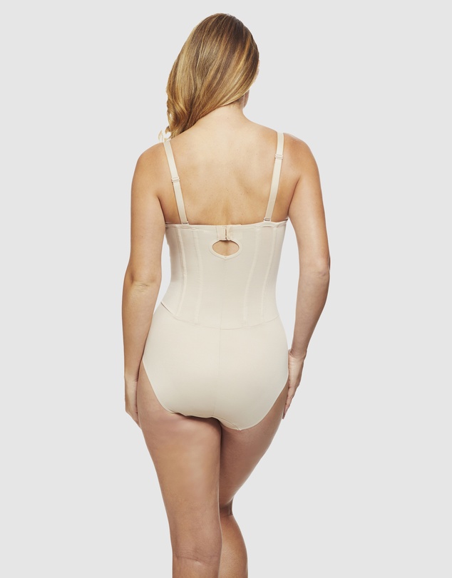 Cupid Fine Shapewear - Shape Away® Padded Cup Strapless Shapewear Bodysuit