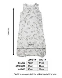 Anchor & Arrow - Bamboo Summer Sleeping Bag