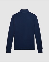 Polo Ralph Lauren - Cotton Interlock Quarter-Zip Pullover - ICONIC EXCLUSIVE - Teens