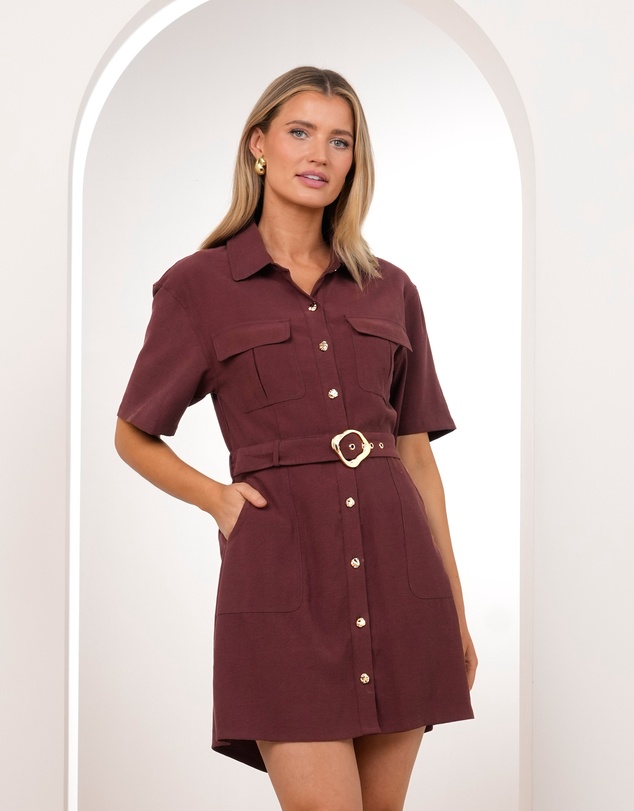 Pilgrim - Teah Mini Shirt Dress