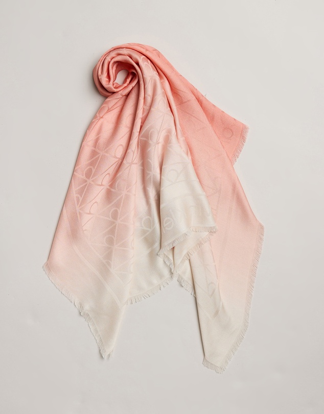 Calvin Klein - Gradient Emblem Square Scarf
