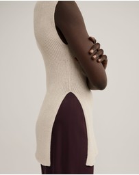 Witchery - Asymmetric Hem Knit Tank