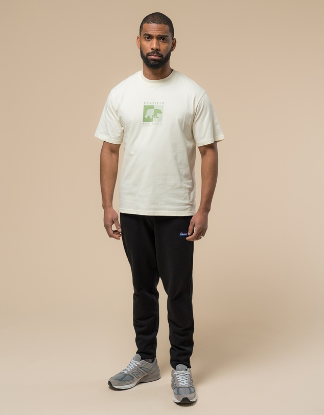 Penfield - Contrast Stripe Bear Graphic T-Shirt