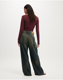 Cotton On - Low Super Baggy Jean