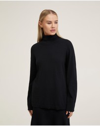 Oxford - Totti Oversize Turtle Neck Knit