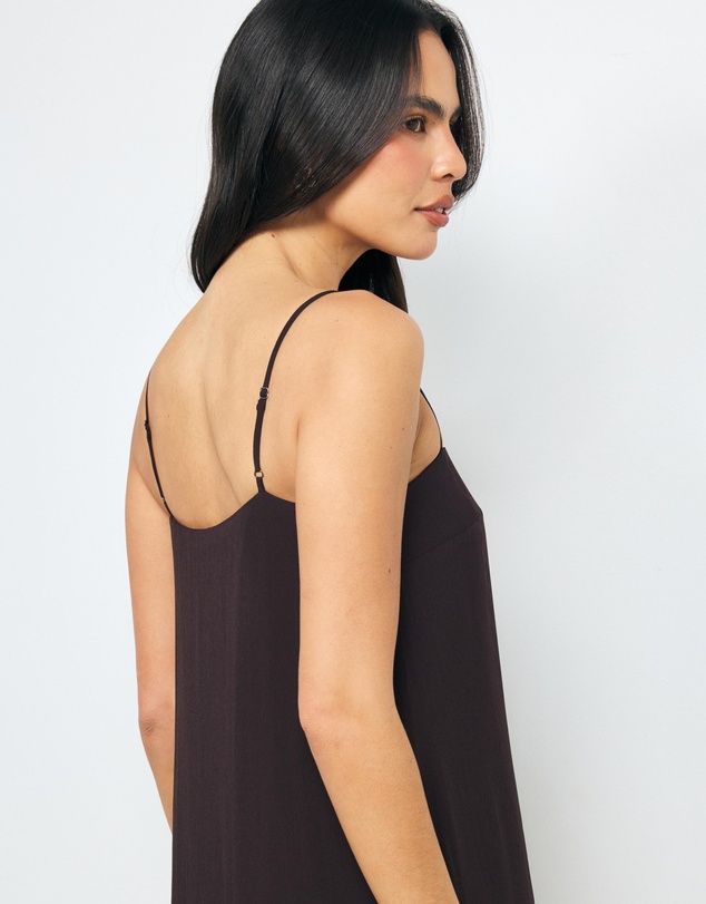 AERE - Alina Lace Insert Maxi Dress