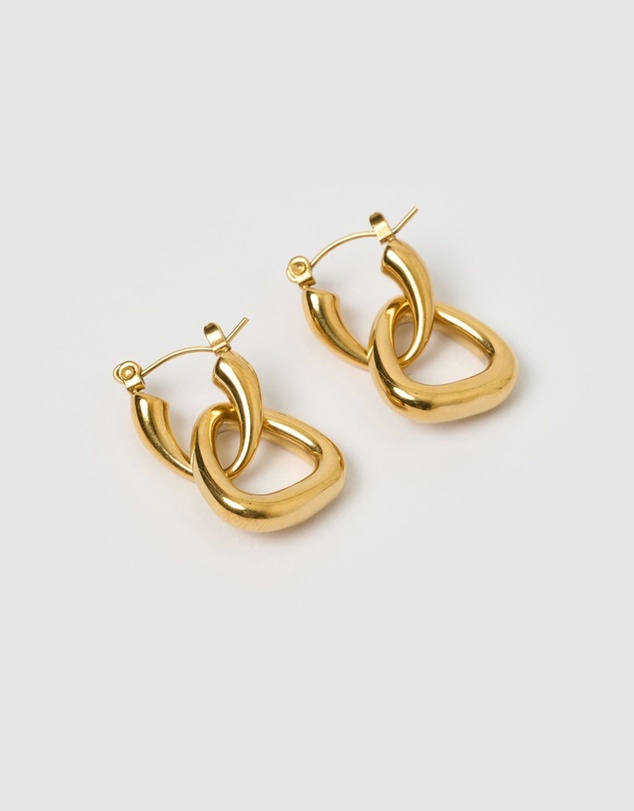Izoa - Darcy Hoop Earrings