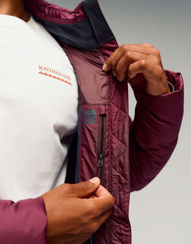 Kathmandu - Epiq 600 Fill Down Puffer Warm Outdoor Winter Jacket