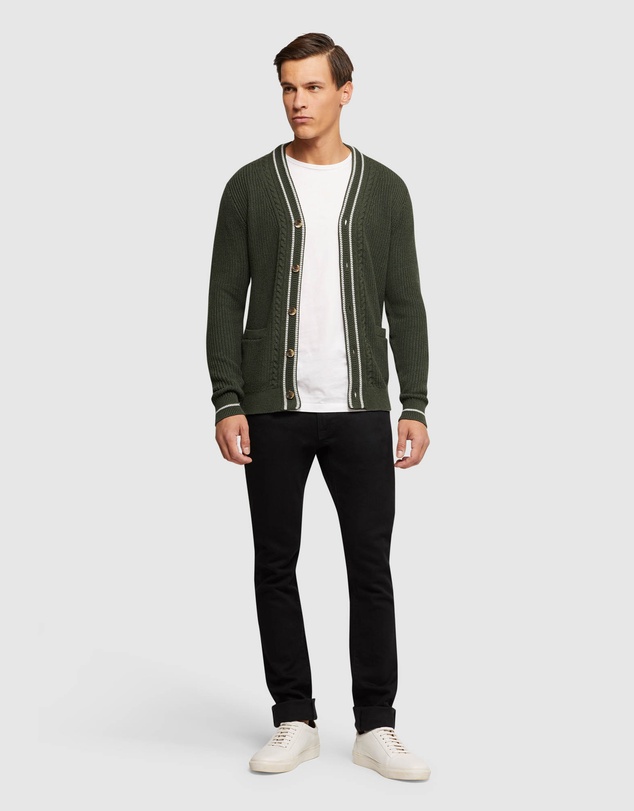 Oxford - Cavill Cable Cardigan