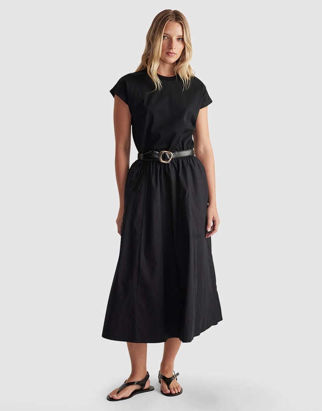 Decjuba - Sadie Spliced Maxi Dress