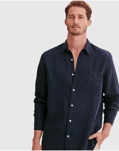 Country Road - Regular Fit Linen Shirt