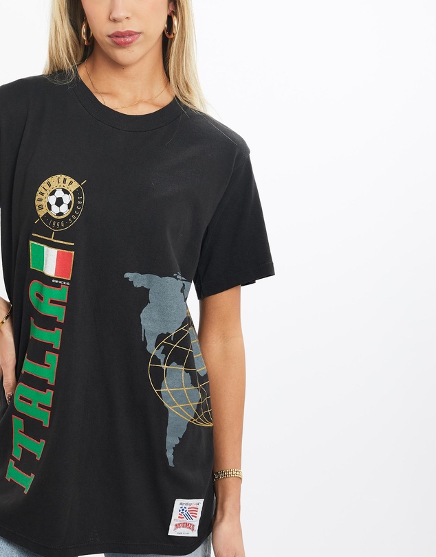Vintage by The Real Deal - Pre Loved - Vintage 1994 USA FIFA World Cup 'Italy' Tee