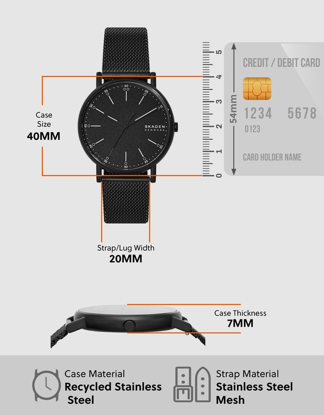 Skagen - Signatur Black Analogue Watch SKW6579