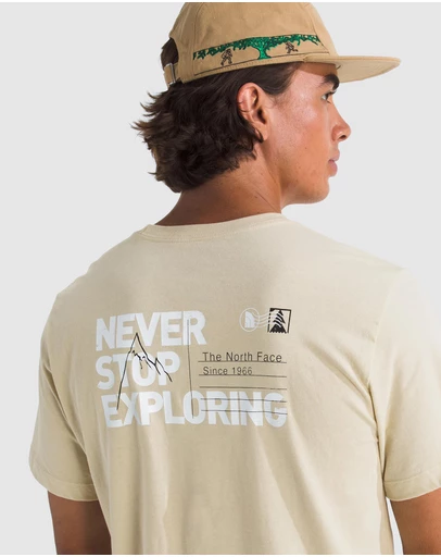 The North Face - Never Stop Postcard Regular Short Sleeve Tee