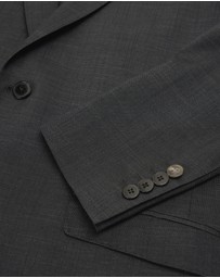 Politix - Single Breasted Textured Tailored Jacket