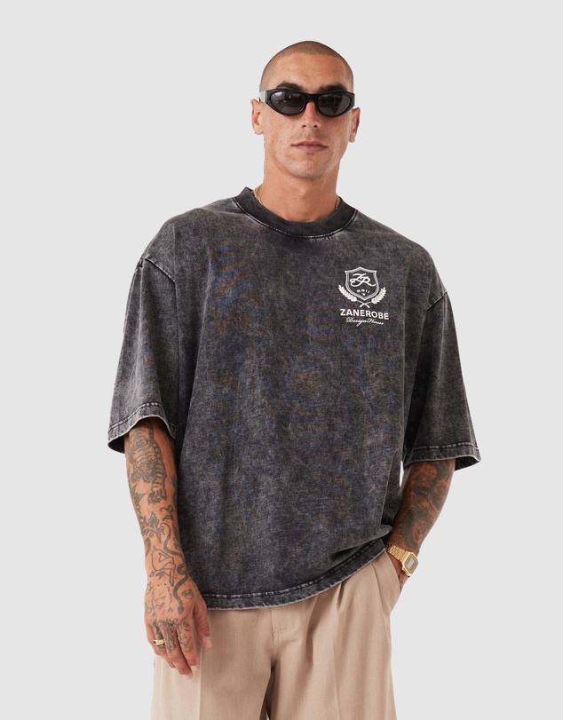 Zanerobe - Crest Flow Tee GD Ash Grey