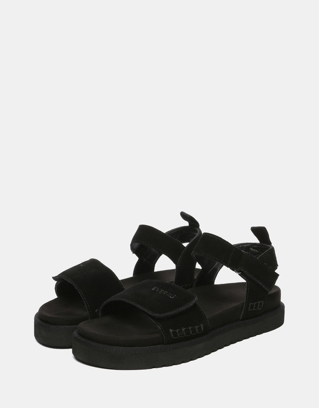 EVERAU - EverAU Ugg Carla Cow Suede Upper Sandals