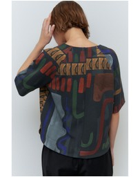 NEXT - Short Sleeve Crepe Boxy T-Shirt