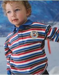 Huxbaby - Apres Ski Long Sleeve Polo - ICONIC EXCLUSIVE - Babies-Kids