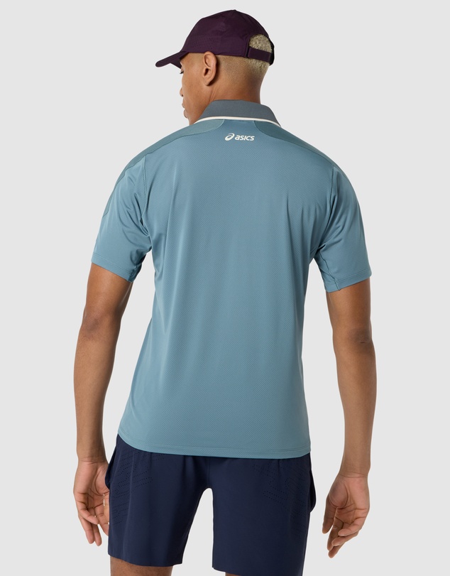 ASICS - Match Jacquard Polo Short Sleeved Top - Men's