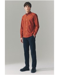 NEXT - Long Sleeve Oxford 100% Cotton Shirt Regular Fit