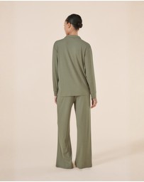 Gingerlilly - Emilia Ribbed Lounge PJ set