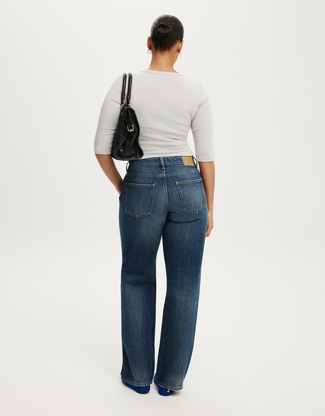 Cotton On - Curvy Low Rise Straight Jean