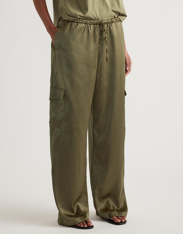 Decjuba - Annie Satin Cargo Pants