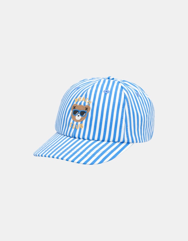 Huxbaby - Beach Club Hux Ticking Stripe Cap - ICONIC EXCLUSIVE - Babies-Kids