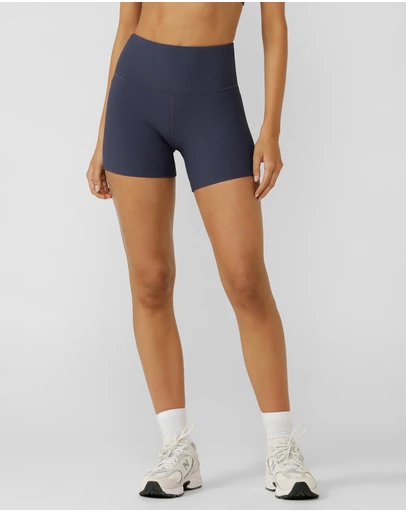 Lorna Jane - 12cm Downtime Waffle Bike Shorts