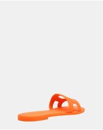 Steve Madden - Jellie Orange Sandals
