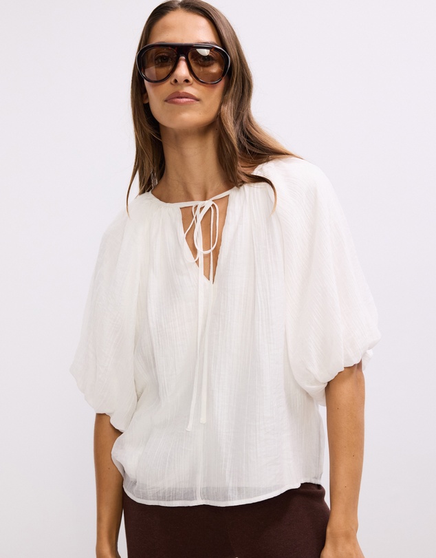 The Fated - Lila Puff Sleeve Blouse