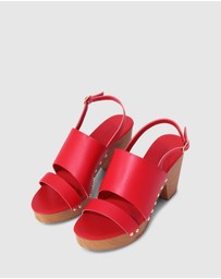 Belle & Bloom - Fire On Fire Clog Shoe