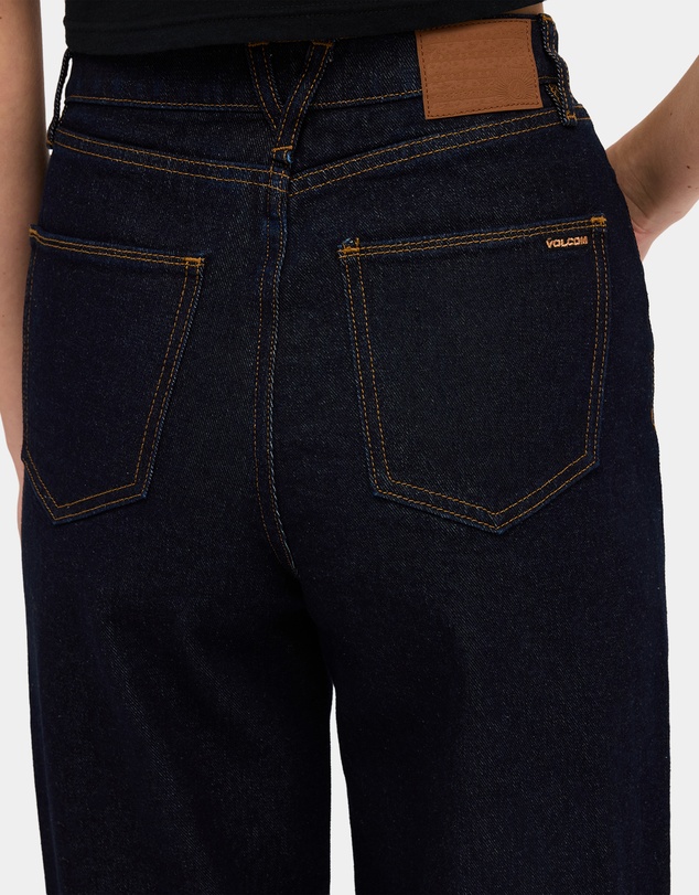 Volcom - Womens Stoned BF High Rise Denim Jeans