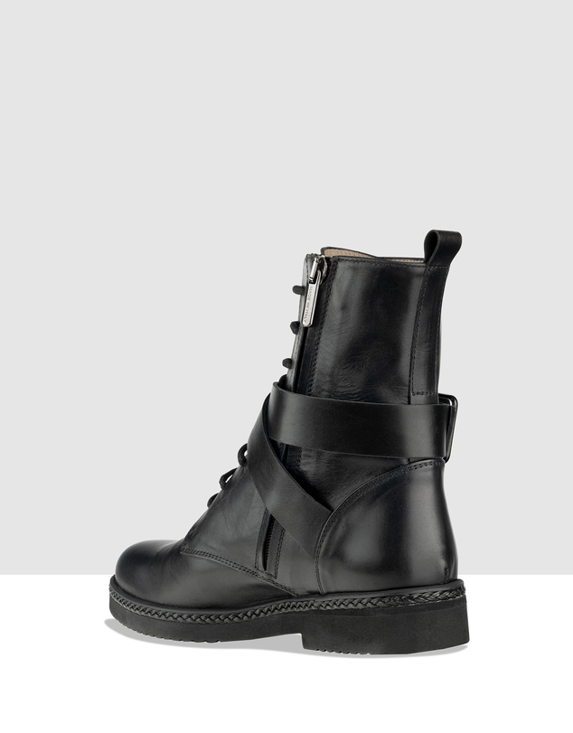 Habbot - Razzi Flat Ankle Boots