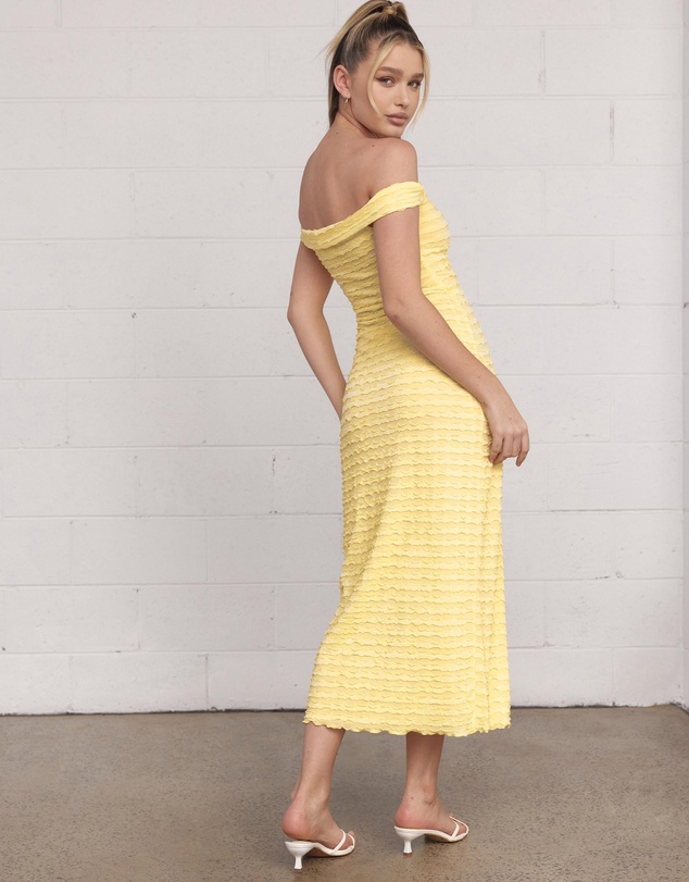 Dazie - Vintage Hues Scoop Maxi Dress