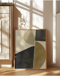 Olive et Oriel - Interaction Balance No.2 by The Miuus Studio Art Print
