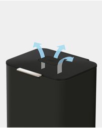 Joseph Joseph - Totem Max 60L Waste Separation & Recycling Unit (Carbon Black)