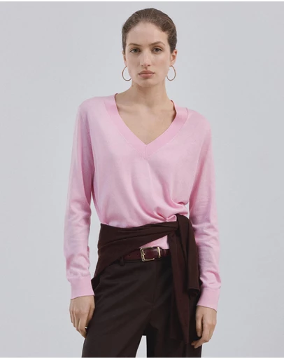 M.N.G - V-Neck Knit Sweater
