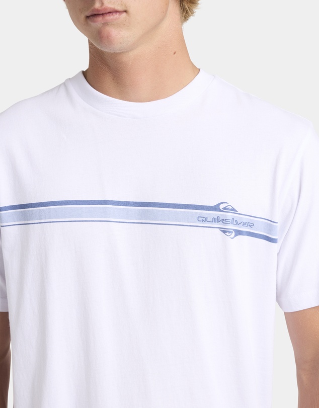 Quiksilver - Mens Line Up Stripe T-Shirt