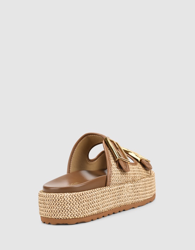 Siren - Aphrodite Woven Flatforms