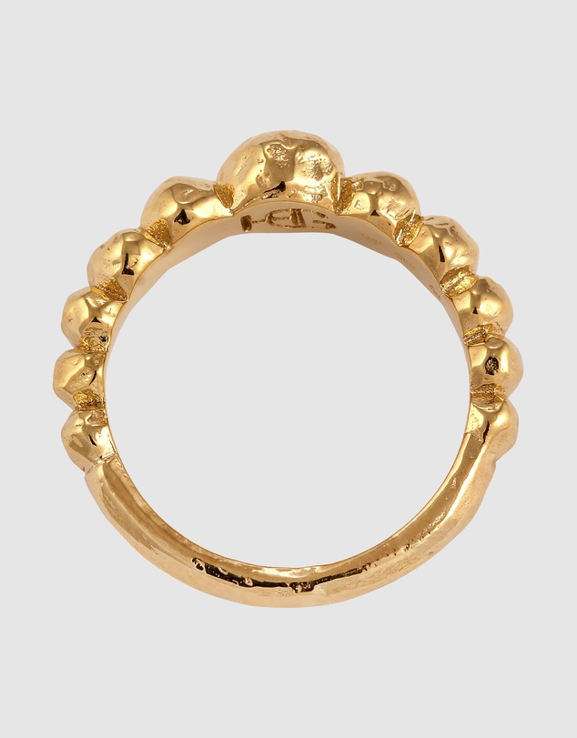 Haze & Glory - ICONIC EXCLUSIVE - Ring Bubble 925 Sterling Silver Gold-Plated