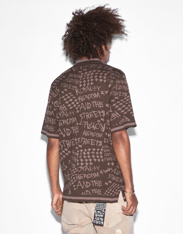 Ksubi - Heroism Knit Resort Ss Shirt Java