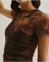 Atmos&Here - Elsie Mesh Mini Dress