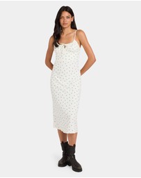 RVCA - Womens Ruse Bud Midi Dress