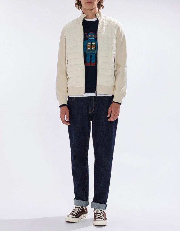 Marcs - Dimitri Padded Zip Front Sweat Jacket