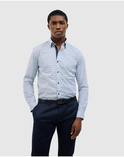 Politix - Dylan Damask Print Shirt