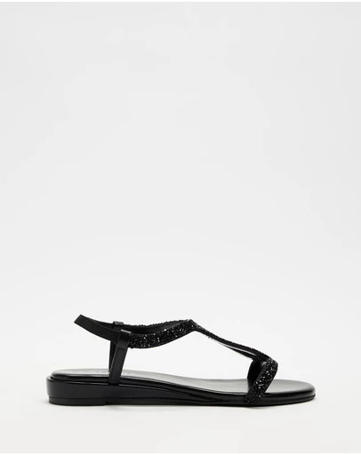 Holster - Strut Low Wedge Sandals - Women's