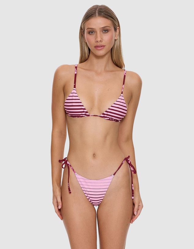 Thrills - Full Bloom Reversible String Bikini Top