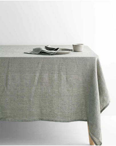 Aura Home - Vintage Pure Linen Tablecloth